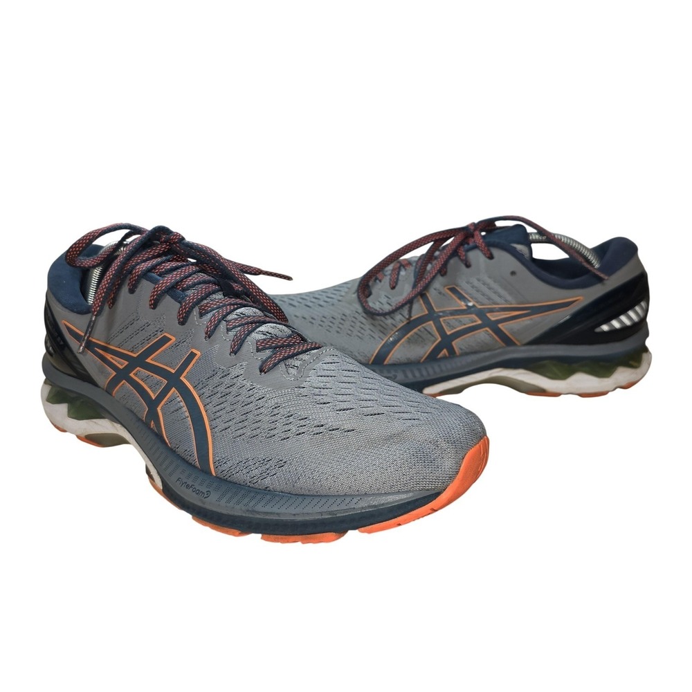 ASICS GEL-Kayano Shoes Mens Size 10 Gray Running Athletic Sneakers 1011A767